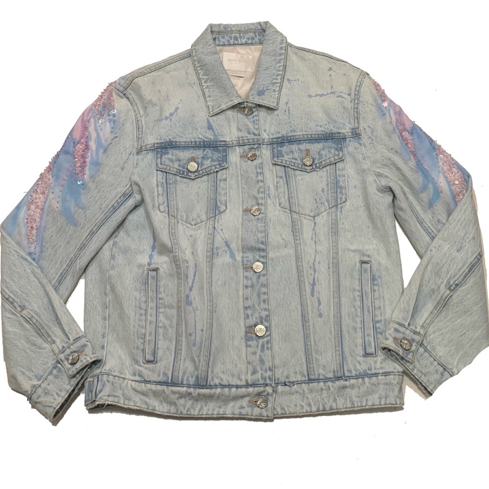 S / Miss Sixty Light Blue Denim Jacket